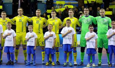 Украина назвала состав на Евро-2018 по футзалу