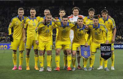 Сборная Украины идет 35-й в рейтинге ФИФА