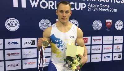 Гимнаст Радивилов – спортсмен месяца в Украине
