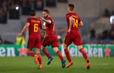 «Рома» сенсационно не пустила «Барселону» в полуфинал Лиги Чемпионов