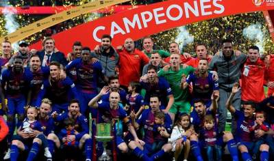 «Барселона» в 30-й раз выиграла Кубок Испании