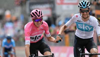 Джиро д’Италия-2018: Фрум сохранил лидерство и впервые выиграл гонку