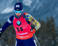 Биатлон: Украинки с тремя кругами штрафа заняли 14-е место в эстафете Кэнмора